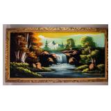Mexican Oil on Canvas Signed Chuy Moran