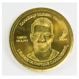 2002 Owen Nolan Olympic Team Canadian Coin
