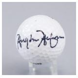 Gold Ball Signed Hugh Hefner Founder of Playboy