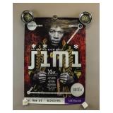 2004 Jimi Hendrix Zembla Original Poster