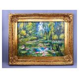 OOC Signed Claude Monet Bernheim Jeune & C
