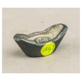 Chinese Antique Silver Sycee Ingot