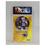 2000 Rookie Gold Tom Brady LOC 10
