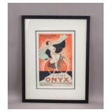 Litho Poster Signed Fritayre 