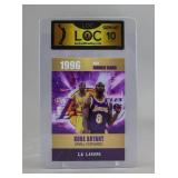 1996 NBA Rookie Card Kobe Bryant LOC 10