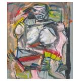 Willem de Kooning American Abstract Oil on Canvas