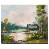 Signed Bolton Canadian Oil on Canvas