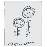 Takashi Murakami Japanese Pop Marker on Cardboard