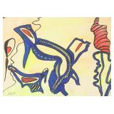 Jean (Hans) Arp German-French Mixed Media on Paper