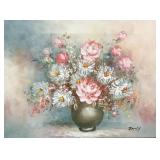 Signed Emily Canadian Oil on Canvas