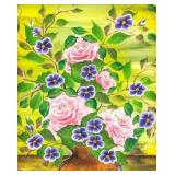 A. Pronin Russian Oil on Canvas Framed Still Life