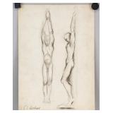 Ernst Ludwig Kirchner German Pencil on Paper