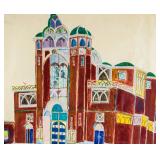 Louis Vivin French Modernist Gouache on Paper