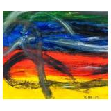 Norman Lewis American Abstract Oil on Canvas