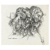 Andre Masson French Modernist Ink on Paper