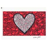 Keith Haring American Pop Signed Lithograph 