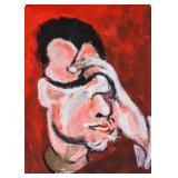 Francis Bacon British Expressionist Oil Gouache