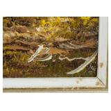 Canadian School Oil on Canvas Signed Illegibly