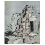 John Meredith Canadian Oil on Canvas Dated 1980