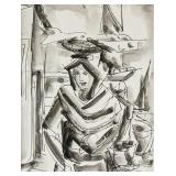 Canadian Pen and Watercolor David Gerry Partridge