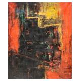 Robert Motherwell American Abstract Oil on Canvas