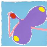 Gloria Heilman American Acrylic Self Portrait 