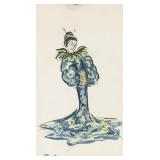 Vadym Meller Ukrainian Modernist Mixed Media Paper