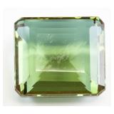 112.65ct Emerald Cut Brown Alexandrite Gemstone GG