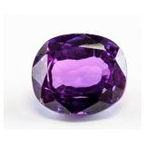 9.85ct Cushion Cut Purple Alexandrite Gemstone GGL
