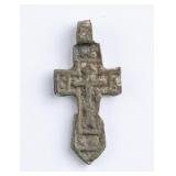 16-17th Century Russian Orthodox Bronze Cross