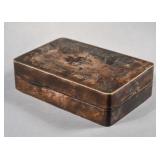 Early 20th C Chinese Silver Inkwell Scholar Design