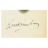 JSA Certified Elvis Presley Cut Signature
