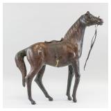 Leather Horse Statue