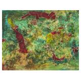 Marc Chagall Russian-French Surrealist Oil Canvas