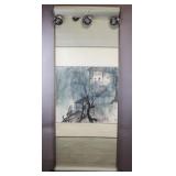 Chinese WC on Paper Signed Fu Baoshi w/ Seals