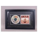 1976 Framed Signed Album Decade Neil Young