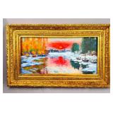 OOC Signed Claude Monet w/ Paris Hendaye
