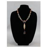 Vintage Tibetan Dzi Beads Necklace