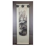 Chinese WC on Paper Signed Fu Baoshi w/Seals