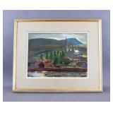 OOB Signed Franklin Arbuckle Continental Galleries