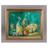 Australian Oil on Canvas Signed Ada May Plante