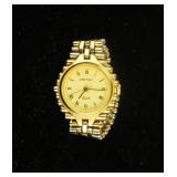 Vintage Marked Cartier Gold-plated Quartz Watch