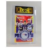 2000 NFL Gold RC Tome Brady LOC