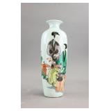 Chinese Qing Kangxi Style Porcelain Vase