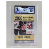 2008 High School Rookie Bryce Harper LOC 10
