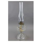 Antique P&A Mfg Company Glass Oil Lamp