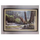 Canadian Lithograph on Paper by Lissa Calvert 