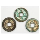 995-997 Northern Song Zhidao Yuanbao Coins 3pc