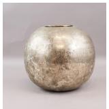 Indian Department 56 Silver-plated Orb Vase