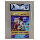 2020 Draft Picks Young & Burrow & Tagovailoa LOC